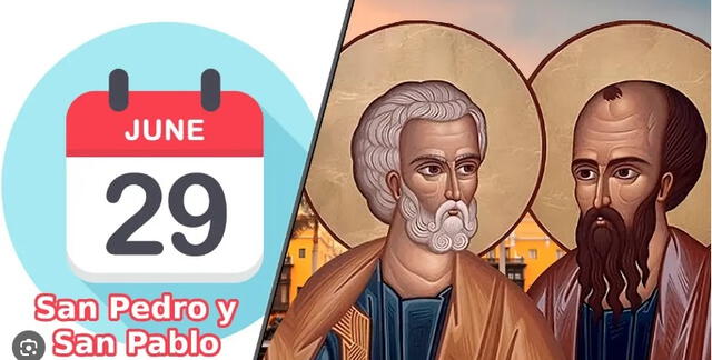 Este 29 de junio es feriado por San Pedro y San Pablo. Este 29 de junio es feriado por San Pedro y San Pablo.