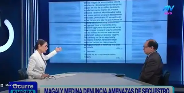 Magaly Medina denuncia a Jefferson Farfán por ser presunto ‘autor mediato’ de extorsión de muestra pruebas Magaly Medina denuncia a Jefferson Farfán por ser presunto ‘autor mediato’ de extorsión de muestra pruebas