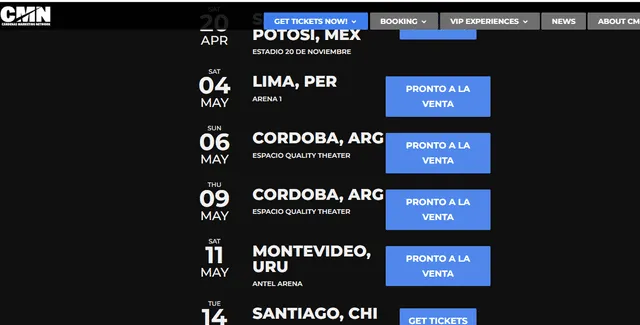 Ana Gabriel en Perú: Venta de entradas