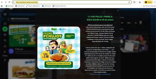 Conoce cómo acceder a esta promo de locura de Roky´s.