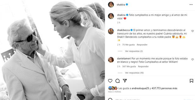 Shakira y el amor de su vida.