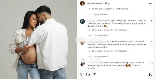 Samahara Lobatón y Bryan Torres comparten emotiva fotografía y usuarios reaccionan.