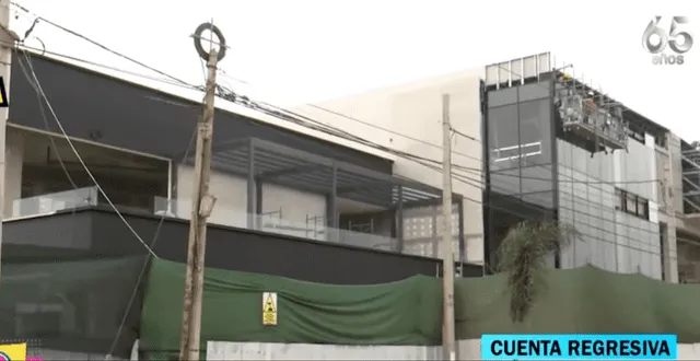 <em>Mall de Jefferson Farfán será inaugurado en Navidad. Captura: Panamericana TV</em>   