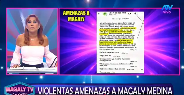Magaly Medina revela ATERRADORES mensajes que viene recibiendo y toma drástica decisión: 