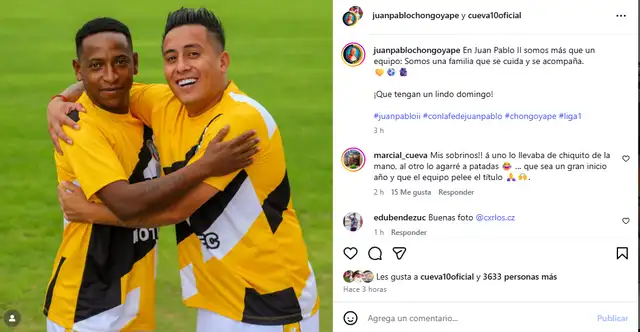 Christian Cueva reaparece após afogar seu irmão Pamela Franco Christian Cueva reaparece após afogar seu irmão Pamela Franco