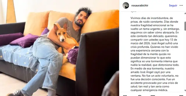 Querido actor cae del tercer piso de su departamento tras sufrir fuerte crisis emocional y su familia le dedica desgarrador mensaje 