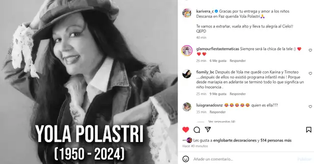 Karina Rivera se despide de Yola Polastri.  