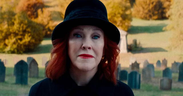 <strong> Catherine O’Hara interpreta a Delia Deetz, la madrastra de Lydia.</strong> 