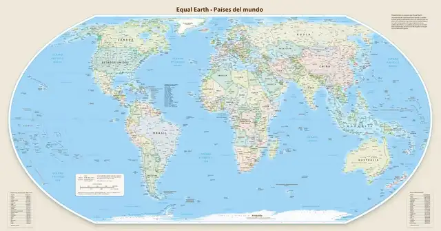 Nuevo mapamundi de la ONU. Nuevo mapamundi de la ONU.