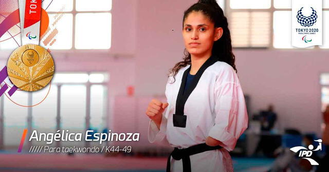Angélica Espinoza ganó la medalla de oro en los Parapanamericanos de Tokio. | FUENTE: IPD.   