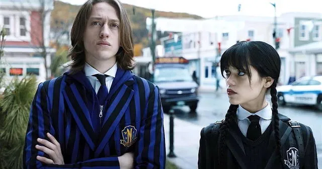  Percy Hynes White ya no es parte de 'Merlina 2'. Foto: Netflix   