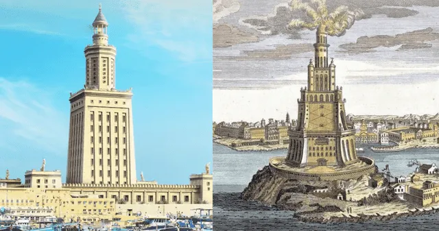 Faro de Alejandría.