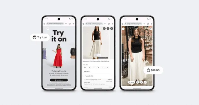 Try On: el nuevo probador de ropa digital de Google. Try On: el nuevo probador de ropa digital de Google.