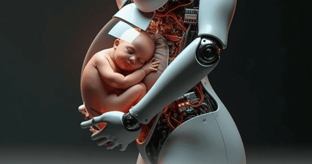 ¿Cómo funciona el robot que podría gestar humanos?