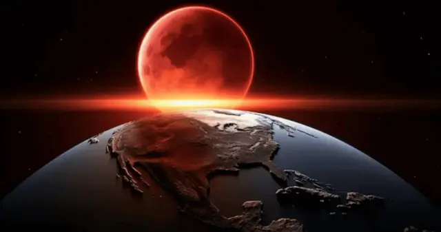 ¿Qué es esta mancha roja? La NASA responde.