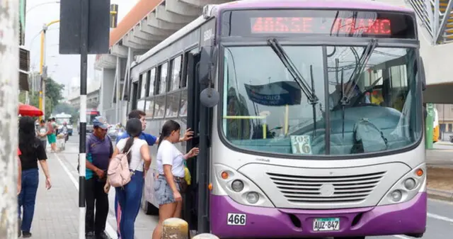 ¿Seguirá circulando el Corredor Morado?