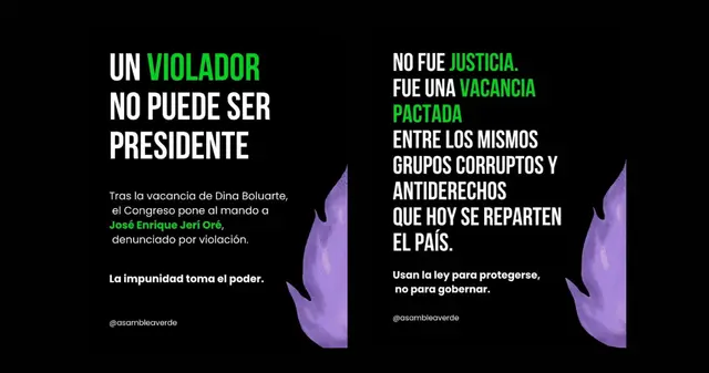 ¿Dónde se realizará la manifestación contra José Jerí? ¿Dónde se realizará la manifestación contra José Jerí?