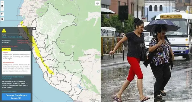 ¿Por qué ocurre este fenómeno en plena primavera? Senamhi responde.