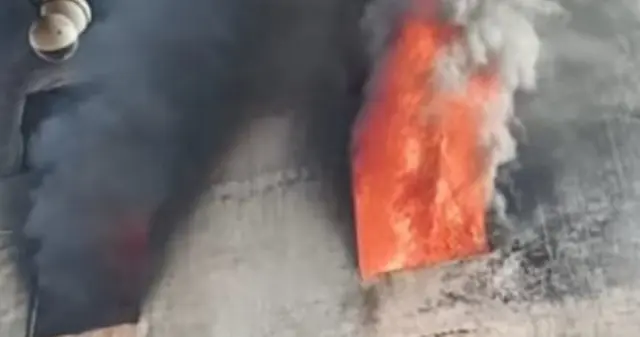 ¿Cómo se generó el incendio en Barrios Altos?