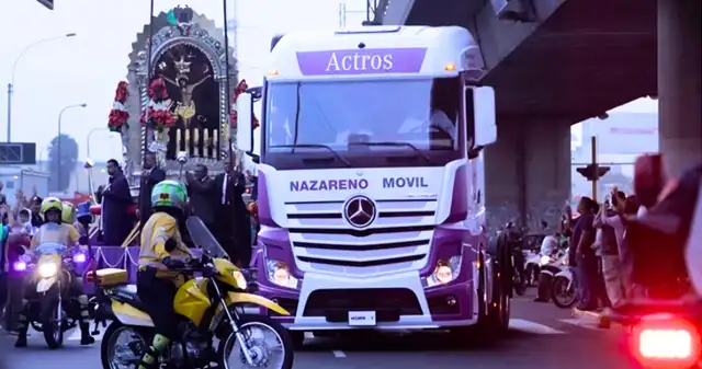El Señor de los Milagros será trasladado en el emblemático Nazareno Móvil durante su visita al Callao.