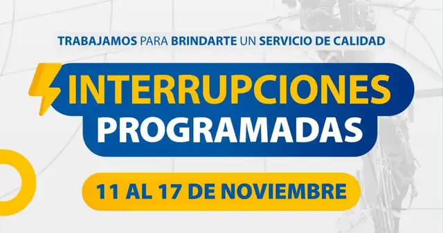 Sin luz por 5 días: Seal anuncia corte de servicio del 11 al 14 de noviembre en Arequipa. Sin luz por 5 días: Seal anuncia corte de servicio del 11 al 14 de noviembre en Arequipa.