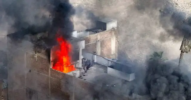 Así quedó el almacén del Rímac tras el incendio de código 4.