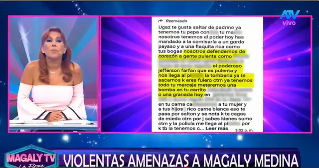 Magaly Medina revela ATERRADORES mensajes que viene recibiendo y toma drástica decisión: 