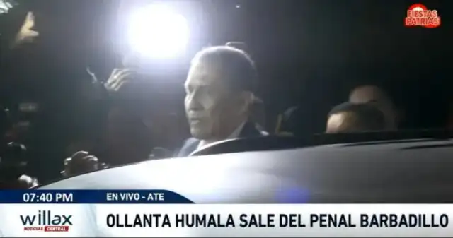 Ollanta Humala recobró su libertad. Ollanta Humala recobró su libertad.