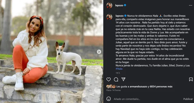 Ethel Pozo anuncia DOLOROSA PÉRDIDA en su familia y SE QUIEBRA: "Estamos con el corazón destrozado" Ethel Pozo anuncia DOLOROSA PÉRDIDA en su familia y SE QUIEBRA: "Estamos con el corazón destrozado"