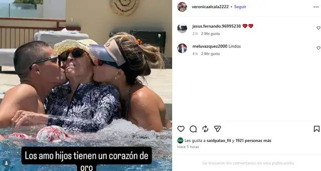 Said Palao reacciona a publicación de mamá de Alejandra Baigorria. Said Palao reacciona a publicación de mamá de Alejandra Baigorria.