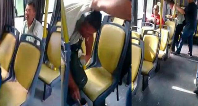 Sujeto Es Captado Masturbándose En Transporte Público Y Fue Viralizado En Facebook Video El 
