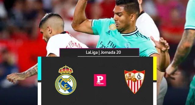 Real Madrid vs. Sevilla EN VIVO: sigue la transmisión del partido aquí