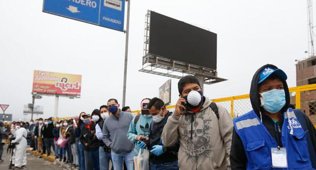 Coronavirus: Empresas deberán establecer nuevos horarios para evitar aglomeración en paraderos El Popular
