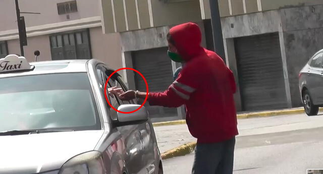 Cercado de Lima: intervienen a sujeto que amenazaba con una jeringa a transeúntes y conductores El Popular