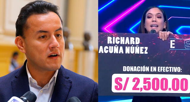 Richard Acuña realiza una gran donación a EEG.