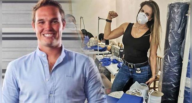 George Forsyth chotea a Alejandra Baigorria.