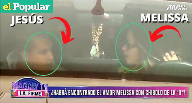 Las cámaras de Magaly TV: La Firme captaron a Melissa Klug y Jesús Barco.