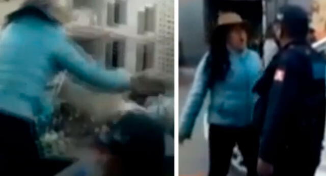 Puno: mujer en presunto estado de ebriedad agrede y escupe a miembro de serenazgo en Juliaca El Popular