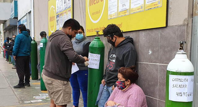 Coronavirus en Perú: Recargan balón de oxígeno de forma gratuita en El Agustino El Popular