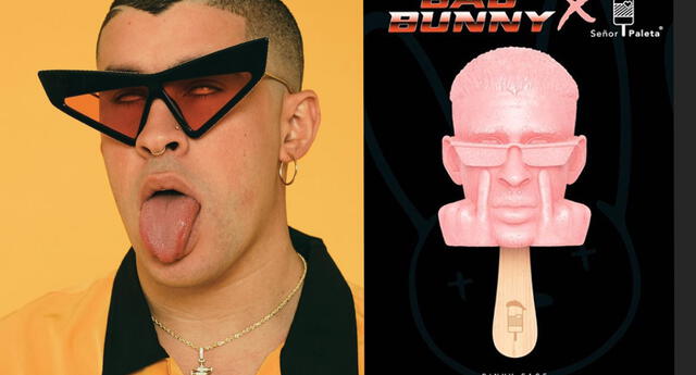 Bad Bunny: Empresa lanzará paleta de helado con la imagen del cantante