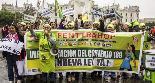 Pleno Mujer: Congreso aprueba ley que reivindica derechos laborales a trabajadoras del hogar El Popular