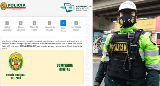 Polic A Gob Pe C Mo Hacer Denuncia Policial Digital Con Dni Gratis Por Internet Denuncia Por