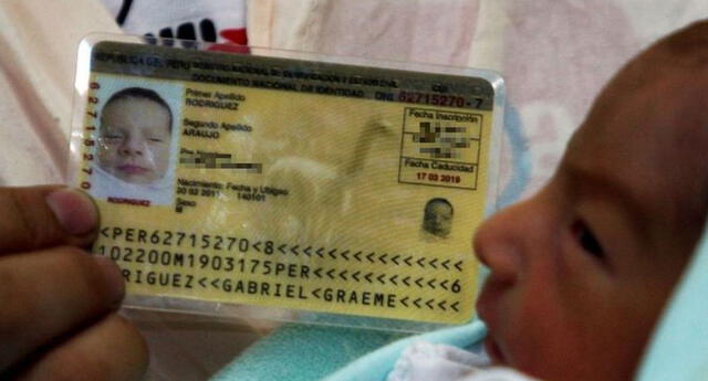 Reniec DNI RECIÉN NACIDO: ver precio, requisitos y cómo solicitarlo El Popular