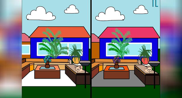 Reto Visual Encuentra Las 10 Diferencias Entre Las Imágenes En Menos