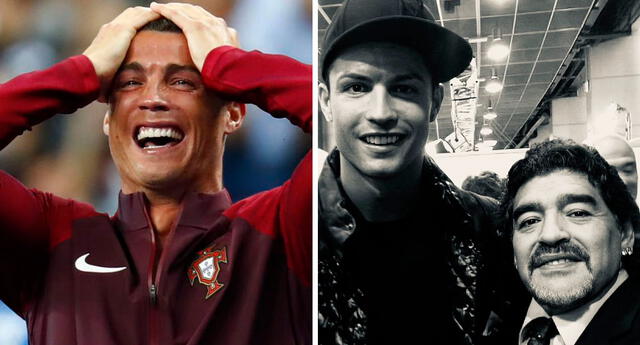 Cristiano Ronaldo se quiebra tras muerte de Maradona: “Nunca serás olvidado, genio eterno” El Popular