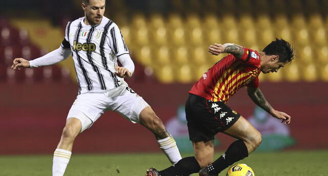 Benevento con Lapadula le empató a Juventus El Popular