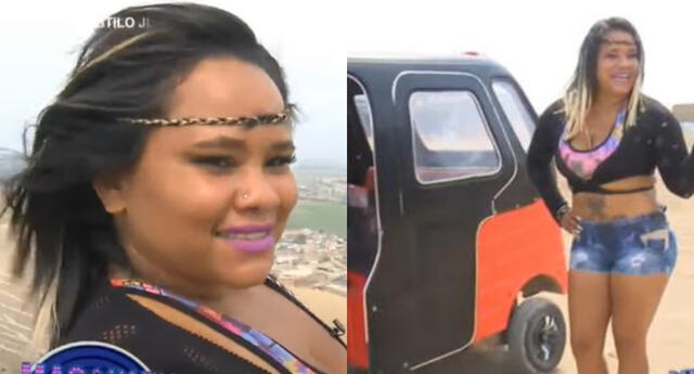 Hija de Melcochita se recursea como mototaxista y ayuda en comedor popular El Popular