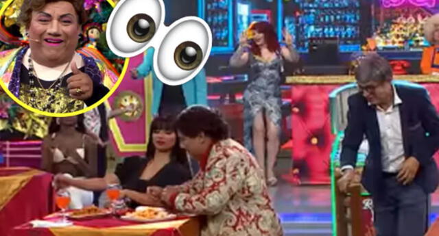 Manolo Rojas le devuelve la broma a Fernando Armas en ‘El Reventonazo de la Chola’ El Popular