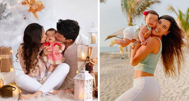 Korina Rivadeneira tras regreso de sus vacaciones: “Es rudo viajar con bebés”