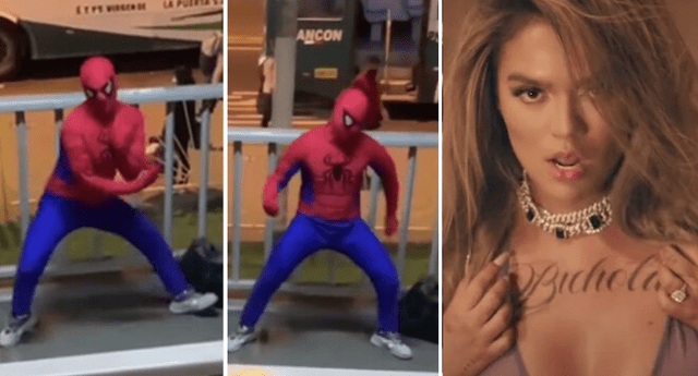 TikTok viral: Graban a 'Hombre Araña' bailando 'La bichota' de Karol G y  sus singulares pasos causan furor, Perú, video | El Popular